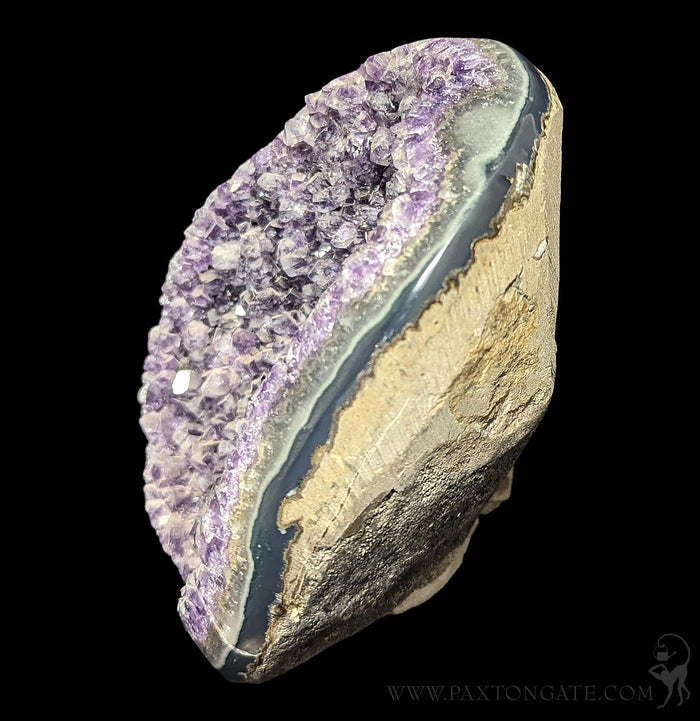 Standing Amethyst Geode C-Minerals-Driftstone Pueblo-PaxtonGate