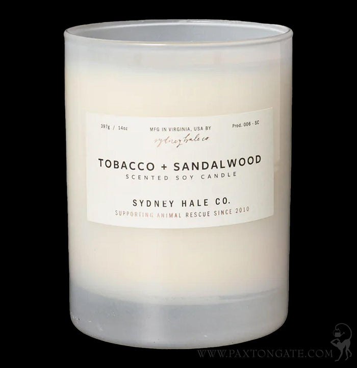 Sydney Hale Tobacco & Sandalwood Candle-Candles-Sydney Hale Co.-PaxtonGate