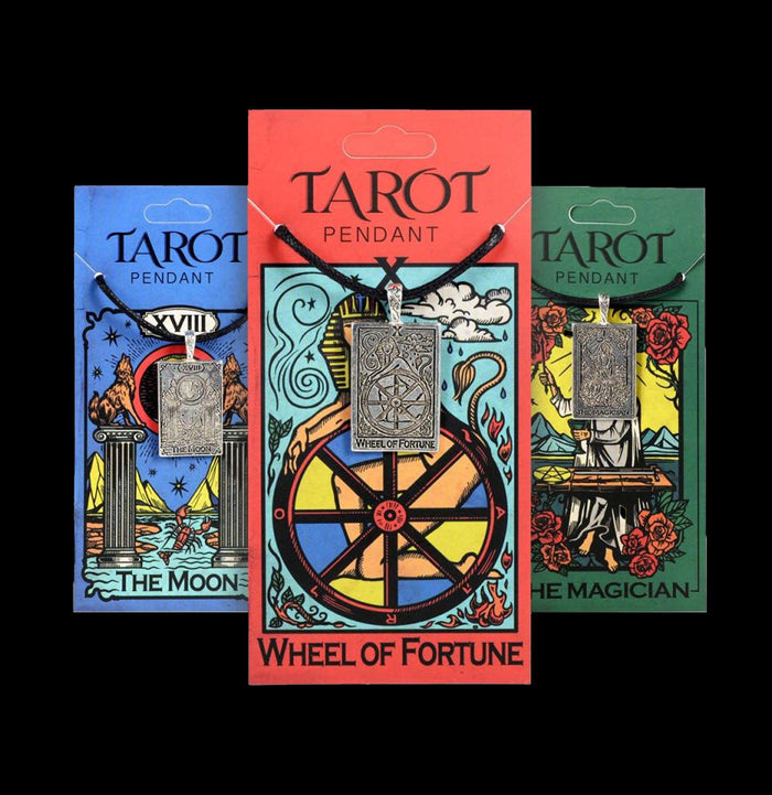 Tarot Card Necklace-Necklaces-Benjamin International-PaxtonGate