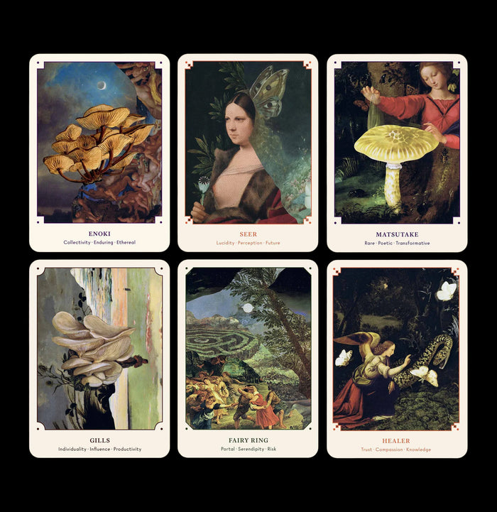 The Mushroom Oracle: 44 Card Deck and Guidebook-Tarot Deck-Broccoli-PaxtonGate