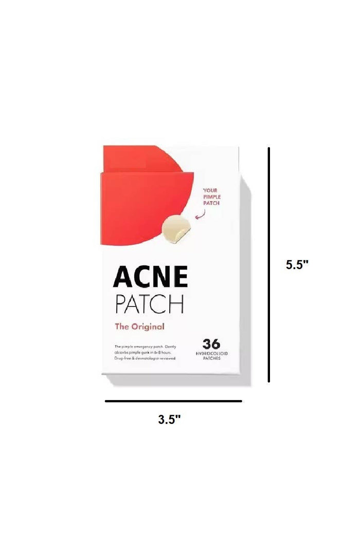 The Original Hydrocolloid Acne Pimple Patch-Box of 36