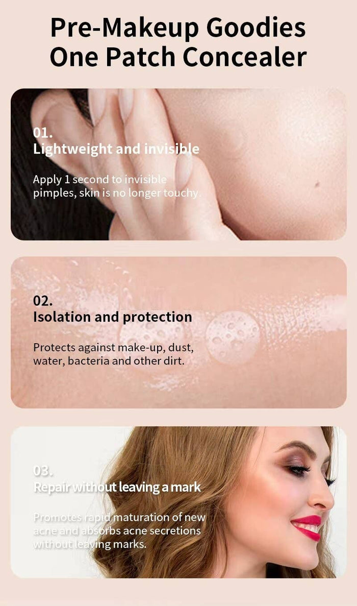 The Original Hydrocolloid Acne Pimple Patch-Box of 36