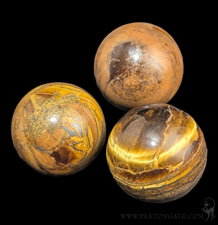 Tiger's Eye Sphere-Minerals-Driftstone Pueblo-PaxtonGate