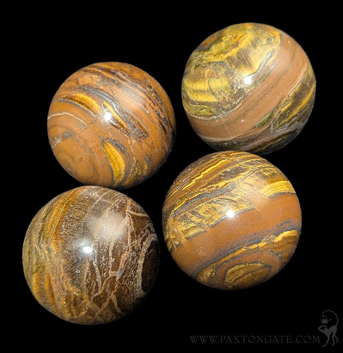 Tiger's Eye Sphere-Minerals-Driftstone Pueblo-PaxtonGate