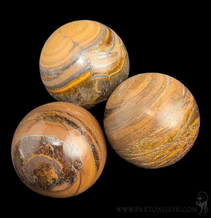 Tiger's Eye Sphere-Minerals-Driftstone Pueblo-PaxtonGate