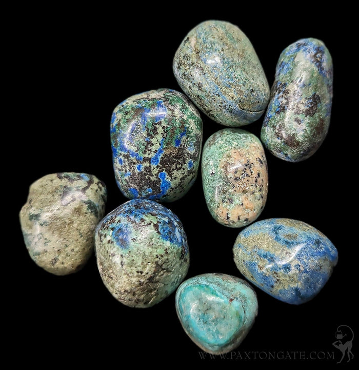 Tumbled Azurite Stone-Minerals-Peru Minerals-PaxtonGate