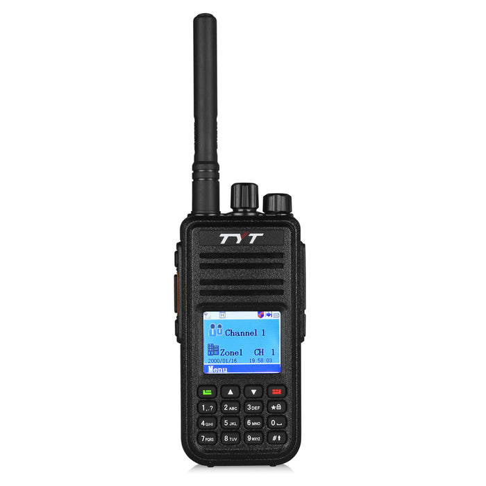 TYT MD-380 UHF DMR Digital Radio +  Remote Speaker - Radioddity