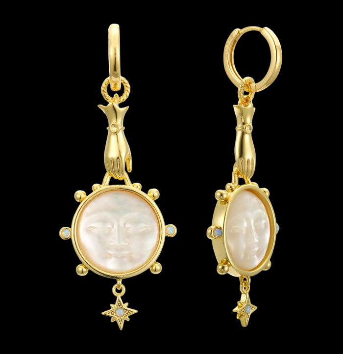 Umbra Dangle Huggie Earrings-Earrings-Spitfire Girl-PaxtonGate