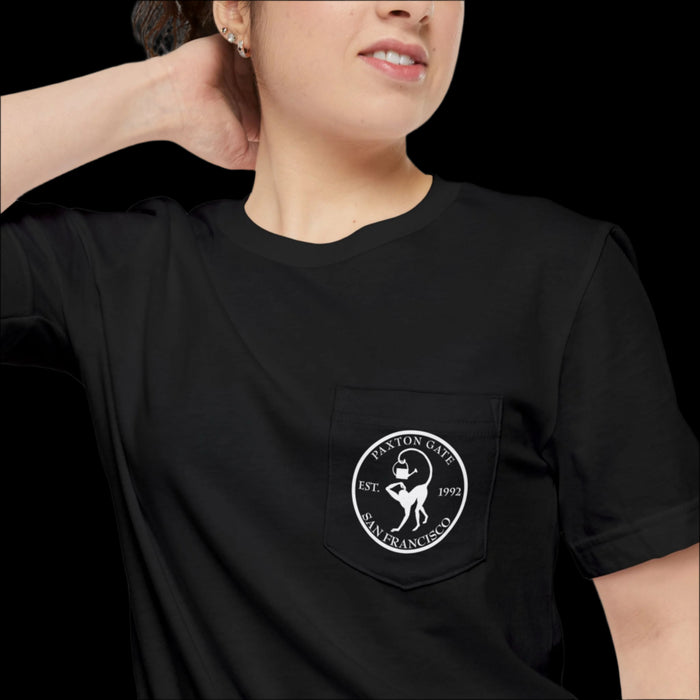 Unisex Paxton Gate Moth Pocket Tee-Apparel-Printify-PaxtonGate