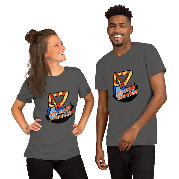 Unisex t-shirt AZ Rockhound Expeditions logo