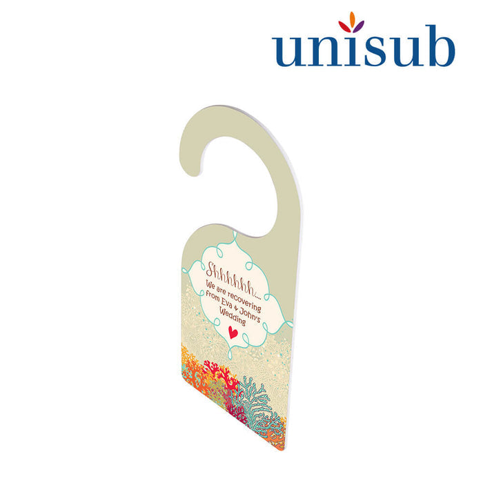 Unisub Sublimation Door Hanger 2 Sided