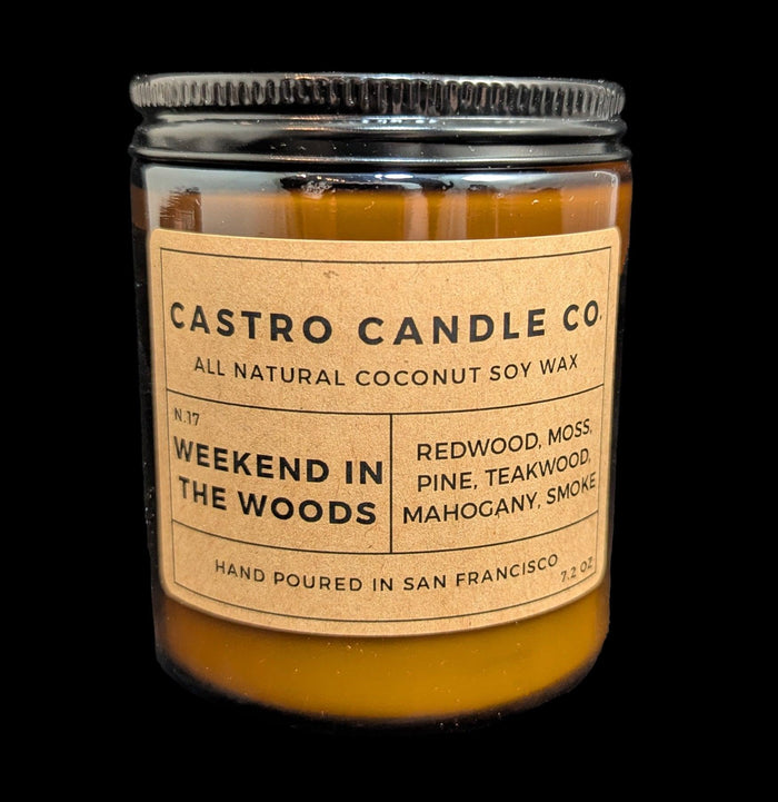 Weekend in the Woods Coconut Wax Candle-Candles, Incense, & Matches-Castro Candle Co.-PaxtonGate