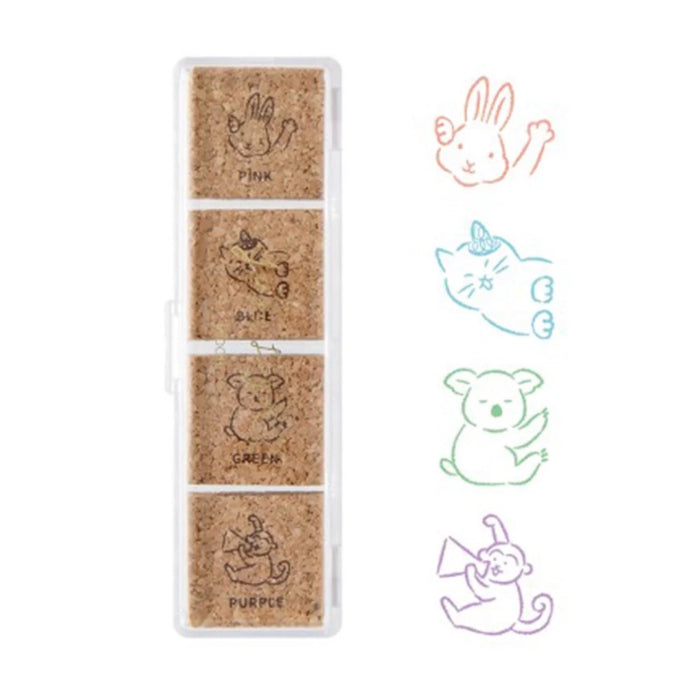 Yuru Log Paintable Stamp Pre-Inked | Midori