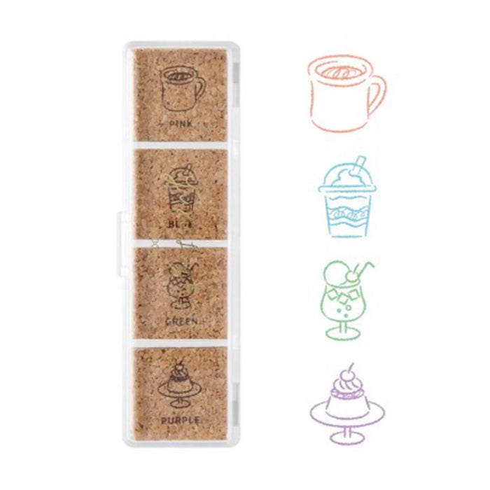 Yuru Log Paintable Stamp Pre-Inked | Midori