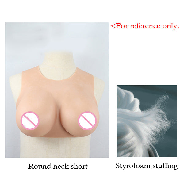 Round neck short / Styrofoam
