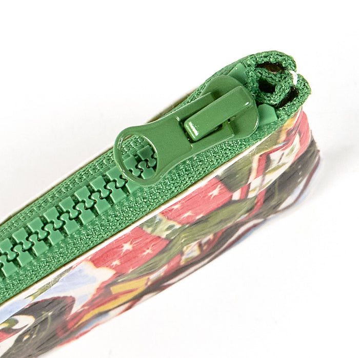 Zipper Wallet-Dashing Through The Dough